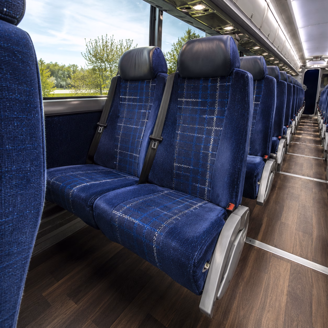 fresno airport transportation onboard seating