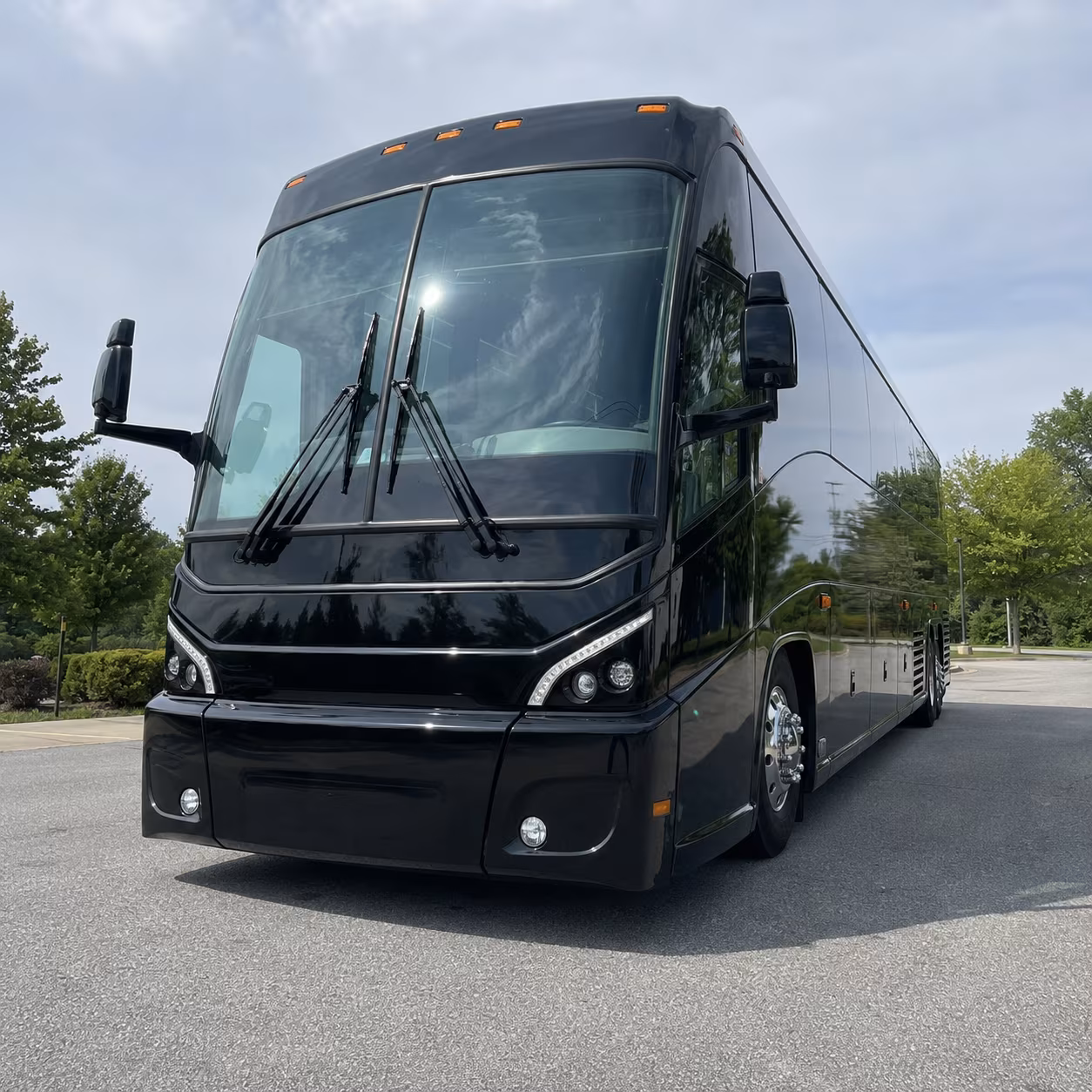 government agency shuttle buses across downtown fresno